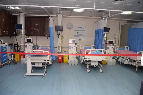 Now the wait for dialysis will be less, three new machines have been found. New machines have been donated under CSR