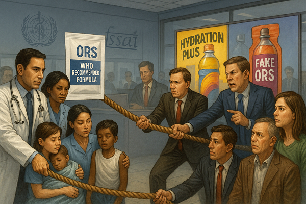 FSSAI softens its stance on ORS, high sugar ORS still available in the market