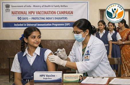 The central government has launched a 90-day HPV vaccination campaign. 14-year-old girls will be given a single-dose vaccine, which will be included in the regular vaccination schedule.