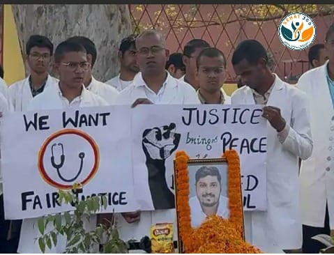 The medical fraternity is deeply saddened by the tragic demise of Akash Pandey, a 3rd-year MBBS student of BRD Medical College, who lost his life in a road accident in Gorakhpur.