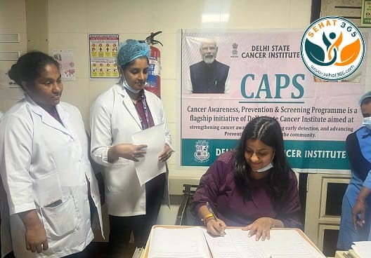 Cancer Awareness and Screening Camp at Tis Hazari Court to Mark International Women’s Day