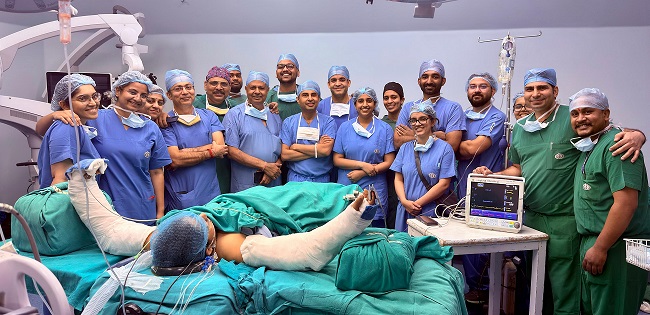 The Department of Plastic, Cosmetic and Hand Microsurgery at Sir Ganga Ram Hospital successfully performed its 2nd bilateral hand transplant on 21st April 2026