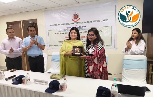 On the occasion of World Health Day, Delhi State Cancer Institute (DSCI) successfully organized the 5th CAPS (Cancer Awareness, Prevention and Screening) Camp at the Delhi Police Headquarters