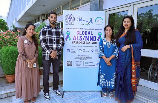 AIIMS, ALSCAS Mark Global ALS/MND Awareness Day; Experts Stress Early Diagnosis and Research