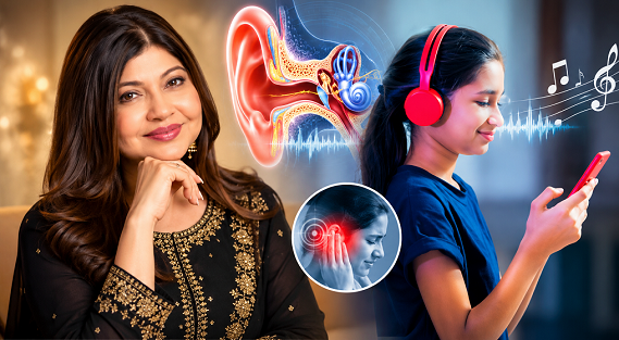 Why were people worried seeing Alka Yagnik arrive to receive the Padma Bhushan award? Find out which rare disease she has