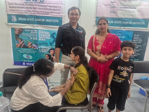 Delhi State Cancer Institute Organises Free Cancer Awareness, Prevention and Screening Programme at Bharat Mandapam