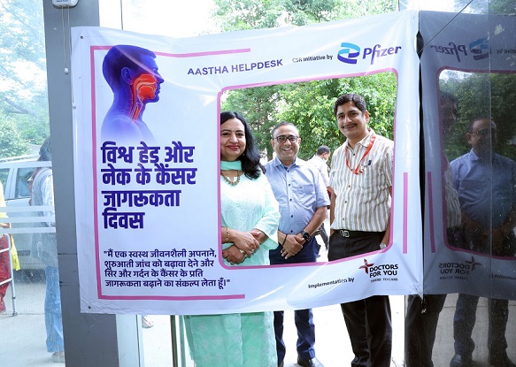 VMMC & Safdarjung Hospital Observes World Head & Neck Cancer Day with Awareness Initiative under the Aastha Project