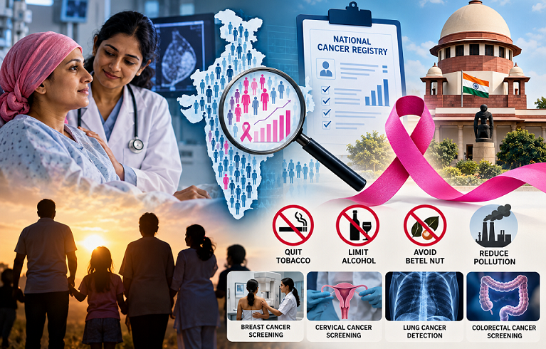 India’s Supreme Court in an order issued in August made it compulsory reporting of cancer cases to a national population-based cancer registry.