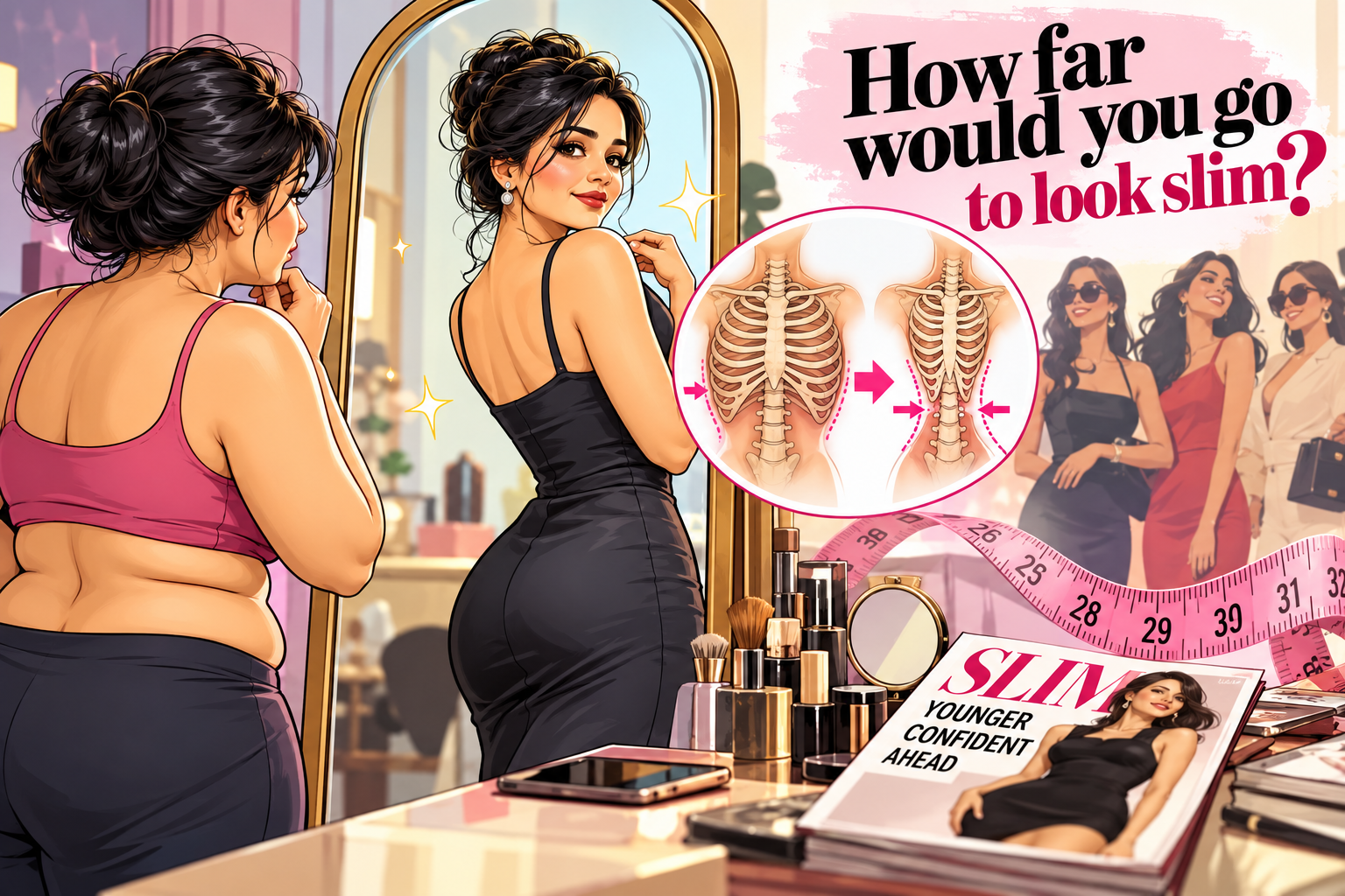 Women get their ribs reshaped to look youthful, stay ahead of their contemporaries